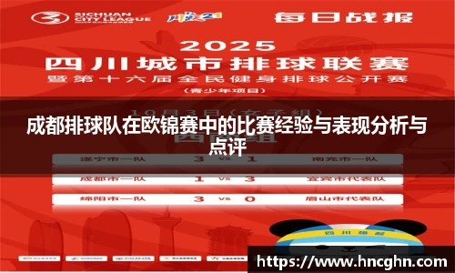 成都排球队在欧锦赛中的比赛经验与表现分析与点评